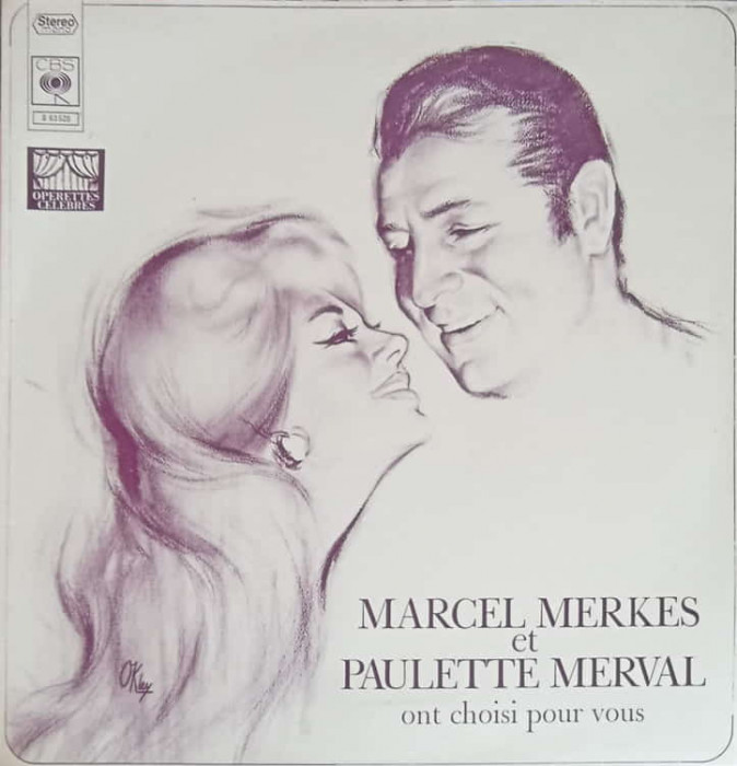 Disc vinil, LP. Ont Choisi Pour Vous-Marcel Merkes Et Paulette Merval