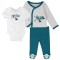 San Jose Sharks body de copii 3 Piece Set - Batole 3-6 Měs&iacute;ců