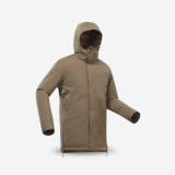 Geacă Parka Iarnă Impermeabilă Drumeție pe zăpadă SH500 -10&deg;C Maro Bărbați, Quechua