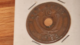 Africa de Est - moneda istorica - 10 cents bronz 1952 H - rara ! - George VI