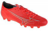 Cumpara ieftin Pantofi de fotbal Mizuno Alpha Elite FG P1GA236264 roșu, 44.5, 45, 46