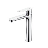 Robinet Chiuvetă Leziter Evos Monocomandă Cromat - Corp Alama, Insertie Ceramica
