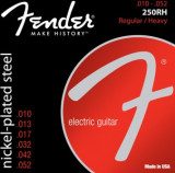 Corzi chitara electrica Fender Super 250 RH Nickel Plated Steel 10-52