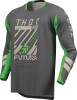 Tricou atv/cross Thor Launchmode Futura, culoare gri/verde, marime L Cod Produs: MX_NEW 29108420PE