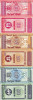 MONGOLIA 3 bancnote 10-20-50 mongo 1993 UNC!!!