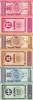 Mongolia Bancnote 10, 20, 50 Mongo 1993 UNC Bancnote Mongolia Set Colectie