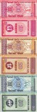 Mongolia Bancnote 10, 20, 50 Mongo 1993 UNC Bancnote Mongolia Set Colectie