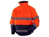 Jachetă de lucru VIZWELL VWJK60BON/S portocaliu-bleumarin, mărimea S
