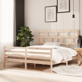 vidaXL Cadru de pat Super King, 180x200 cm, lemn masiv 3101298