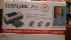 LEXMARK Z33 inkjet foto