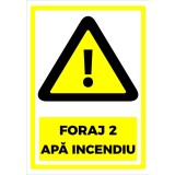 Semn pentru foraj 2 apa potabila