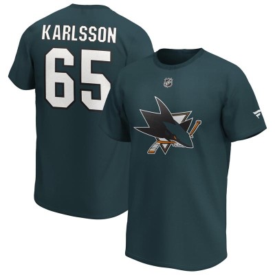 San Jose Sharks tricou de bărbați Erik Karlsson Iconic Name &amp;amp;amp; Number Graphic - XS foto