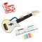 Jucarie din lemn - Instrument Ukulele (chitara) albastru - invata sa canti cu