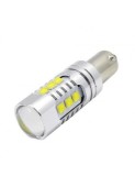 Led auto PORTOCALIU H21W / BAY9S Canbus 80W 12-24V Leduri CREE, Xenon Bright