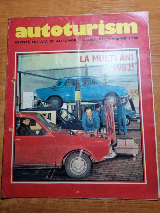 autoturism decembrie 1981-art. bacau,dacia service lugoj,concursul de indemanare