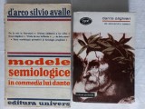 MODELE SEMIOLOGICE IN COMMEDIA LUI DANTE + DANTE ALIGHERI- D&#039;ARCO SILVIO AVALLE