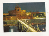 FA57-Carte Postala- ITALIA - Roma, Castel S. Angelo, circulata 1969, Fotografie