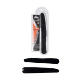 Bandou protectie parcare, set 2 buc, 30cm, negru, protectie portiere, oglinzi