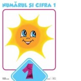 Set Numerele 0-10, planse format A4, plastifiate (cu benzi magnetice pe verso)