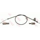 Cablu frana mana Toyota Yaris ( P1) 01.99-12.05, Spate, Stanga, TRW