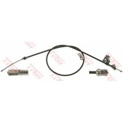 Cablu frana mana Toyota Yaris ( P1) 01.99-12.05, Spate, Stanga, TRW foto