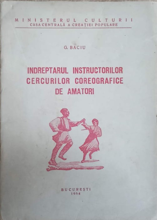INDREPTARUL INSTRUCTIUNILOR CERCURILOR COREGRAFICE DE AMATORI-G. BACIU-240308