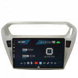 Navigatie Peugeot 301 Citroen C-Elysee, Android 10, P-Quadcore 2GB RAM + 32GB ROM, 9 Inch - AD-BGP9002+AD-BGRKIT255