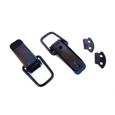 Set clipsuri pentru capota, 89 mm, culoare neagra