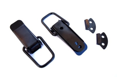 Set clipsuri pentru capota, 89 mm, culoare neagra foto