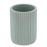 Suport Periuțe Striat &ndash; Verde Pastel