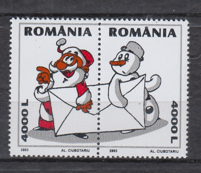 ROMANIA 2003 LP 1622 CRACIUN 2003 MNH