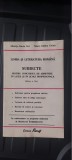 LIMBA SI LITERATURA ROMANA SUBIECTE ADMITERE LICEE SI SCOLI PROFESIONALE GOIAN