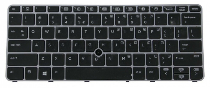 Tastatura HP EliteBook 815391-001 iluminata cu mouse pointer