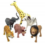 Set 6 figurine cu animale mari salbatice &ndash; Wild Playset