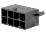 Conector MOLEX Mega-Fit 8 pini drept 600V cod 172065-0008 pentru cablu-placă soclu tată