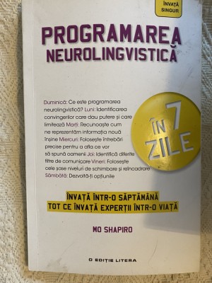 Mo Shapiro - Programarea neurolingvistica foto
