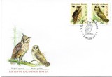 LITUANIA 2004, FDC, Fauna, Pasari, Europa
