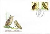 LITUANIA 2004, FDC, Fauna, Pasari, Europa