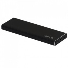 Rack extern spacer ssd m.2 usb-c negru