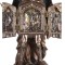 Statueta triptica din rasini cu Arhanghelul Mihail WU77657A4