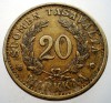 C.206 FINLANDA 20 MARKKAA 1938, Europa, Bronz-Aluminiu