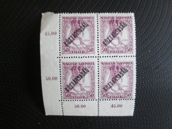 UNGARIA BLOC MNH=22