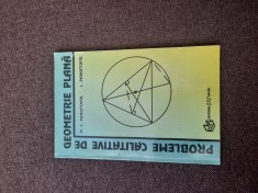 LAURENTIU PANAITOPOL PROBLEME CALITATIVE DE GEOMETRIE PLANA 26/0 foto