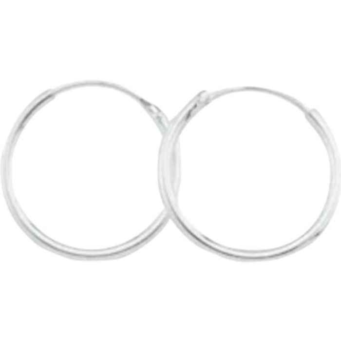 Cercei din argint 925 creole mici 10 mm