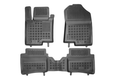 Covorase auto Hyundai Bayon, 03.2021-, negru; elastomer, RapidAuto foto