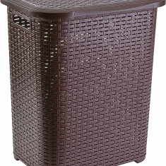 Cos de rufe Brown Heinner, 34.5 x 41 x 46 cm (45L), plastic, maro