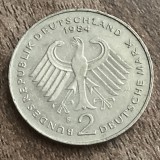 C50 - Moneda foarte veche - Germania - 2 marci - 1984 litera F
