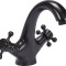 FALA Baterie lavoar + accesorii Retro Black 1