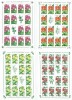 Romania, LP 1510b/2000, Plante de apartament, coli mici cu 2 viniete, MNH, Nestampilat