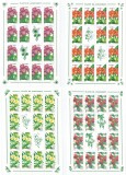 Romania, LP 1510b/2000, Plante de apartament, coli mici cu 2 viniete, MNH, Nestampilat